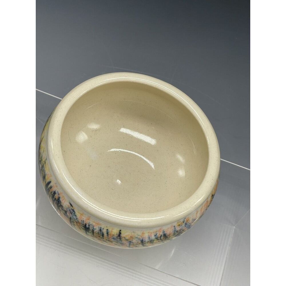 Marble Clay SMALL Bowl Rose Vase Candle Holder 4.5" Mortar‎ - Picture 4 of 8